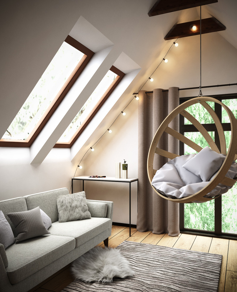 Визуализация светлого помещения