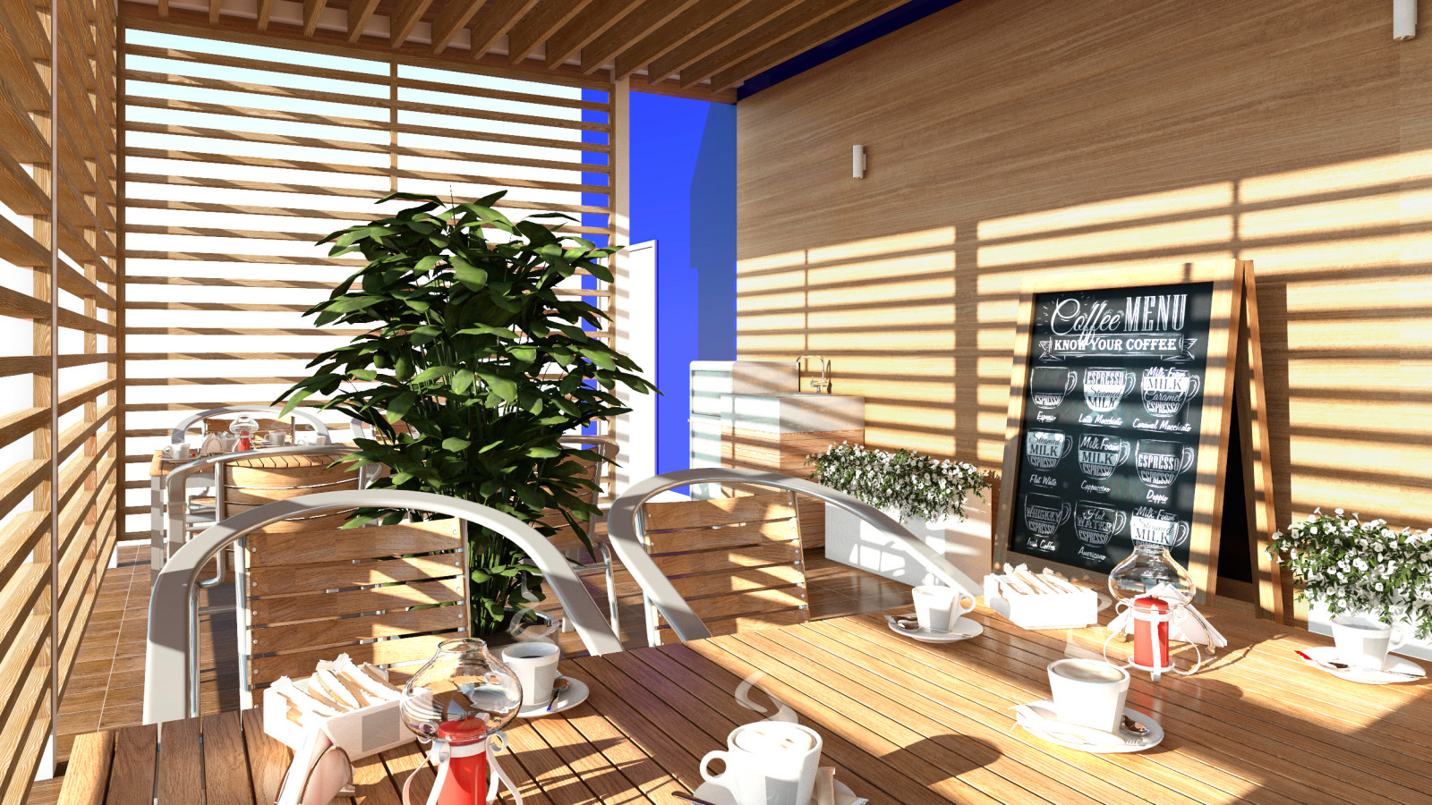 Проект интерьера АЗС