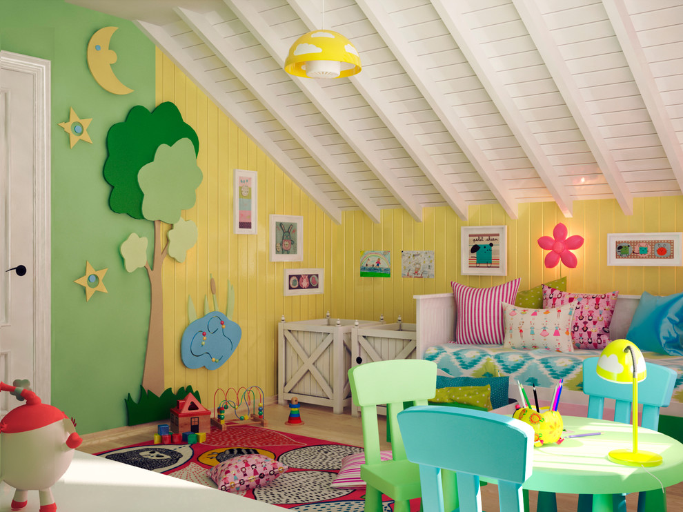 Дизайн-проект интерьера коттеджа в Санкт-Петербурге