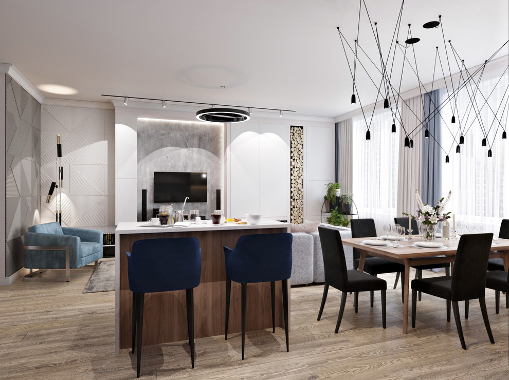 Дизайнерский уголок в ЖК "Авеню"