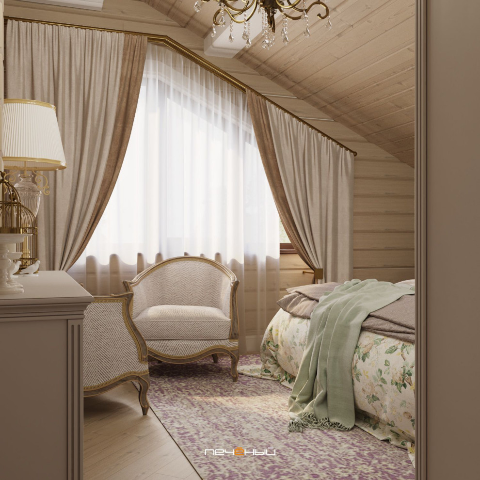 Дизайн интерьера загородного дома для большой семьи