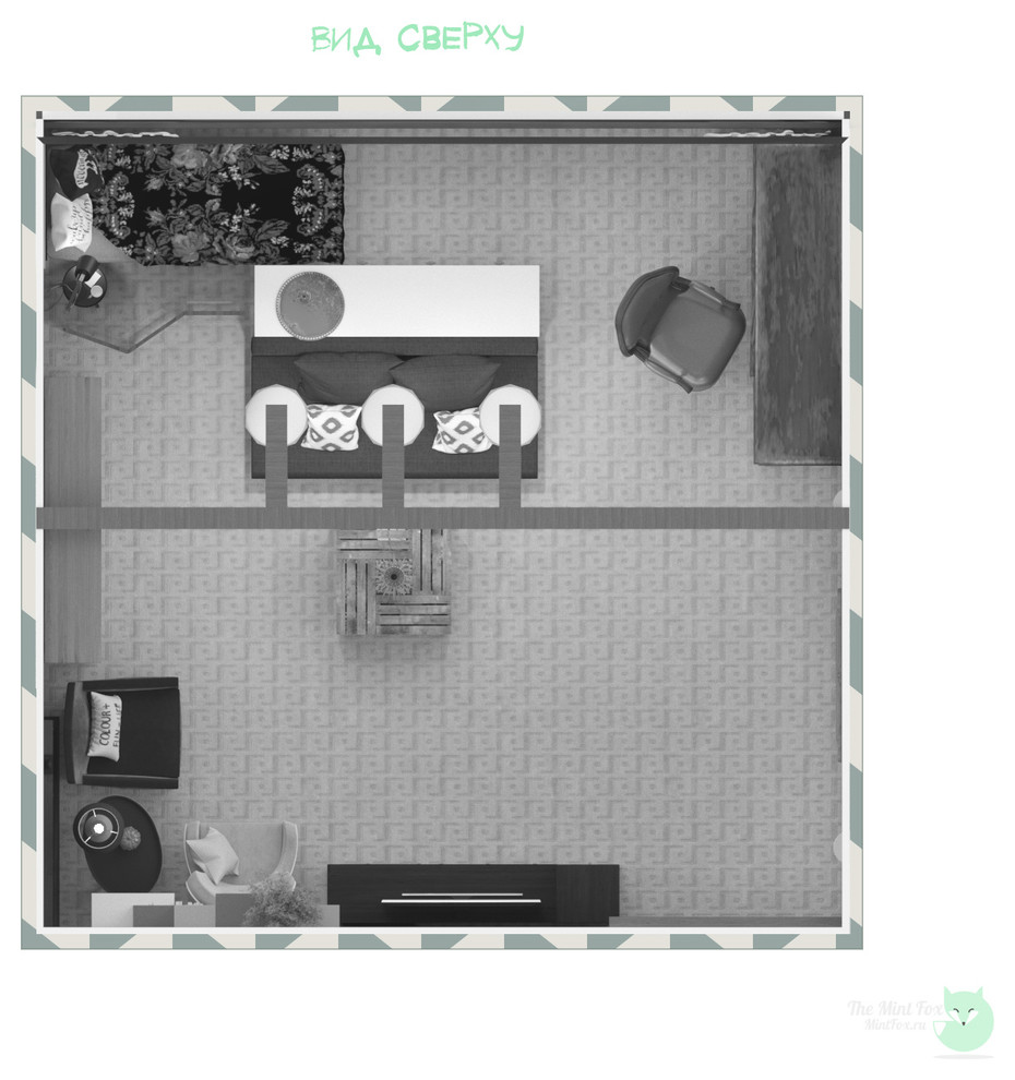 Декор мансарды c элементами steampunk