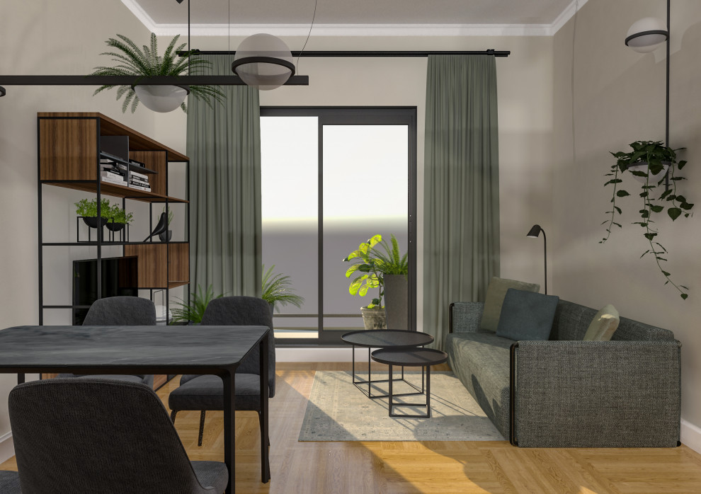 Теплица. 3-х комнатная квартира на юге Москвы.