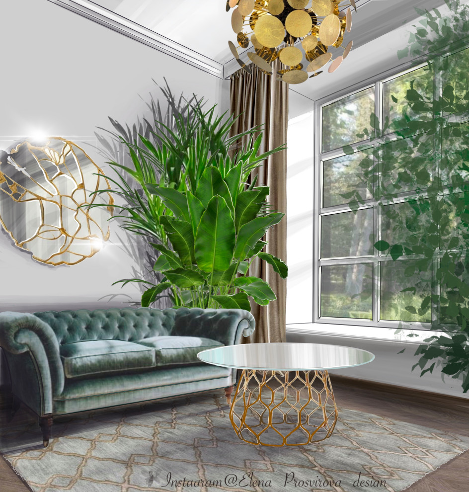 Примеры визуализации дизайн-проектов