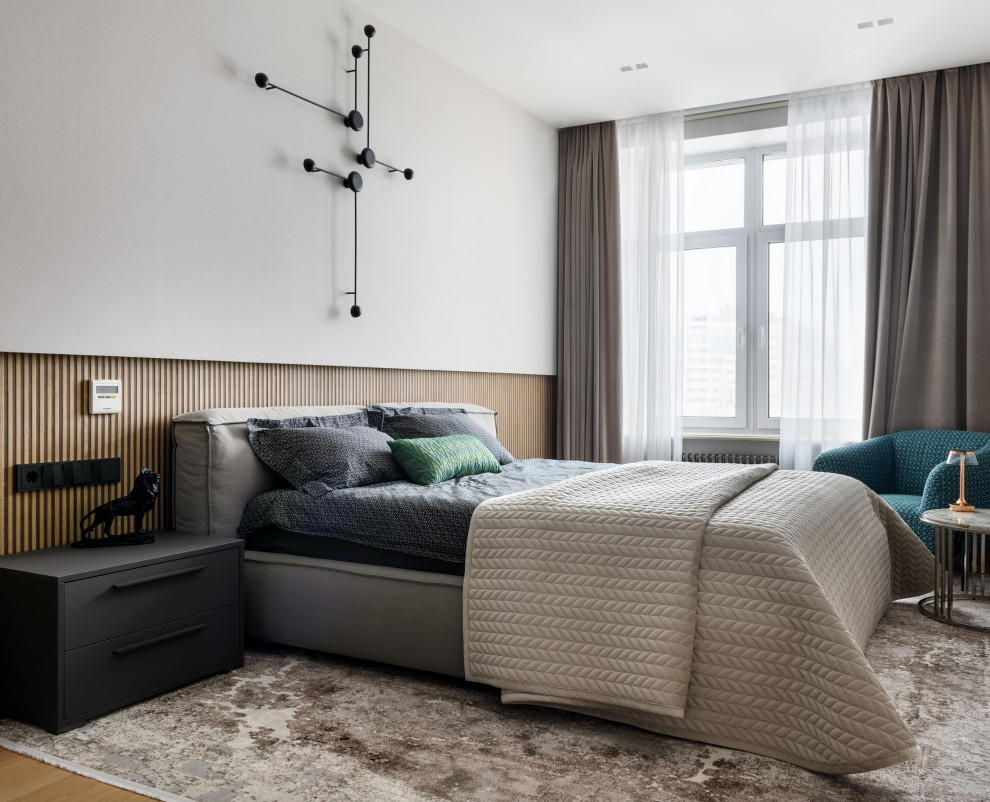 Частный интерьер в ЖK Бульварный, 2021 г