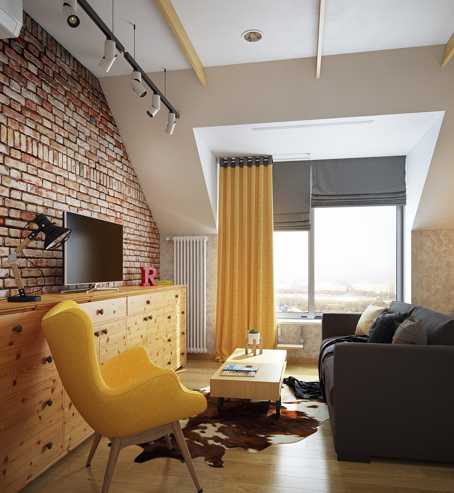 Мансарда в стиле лофт