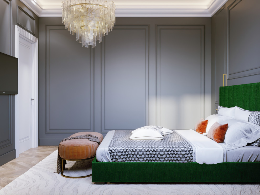 Интерьер загородного дома 280 кв.м КП Вешки