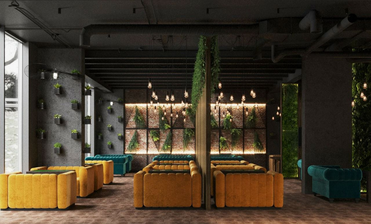 Проект кальянной "Мята"