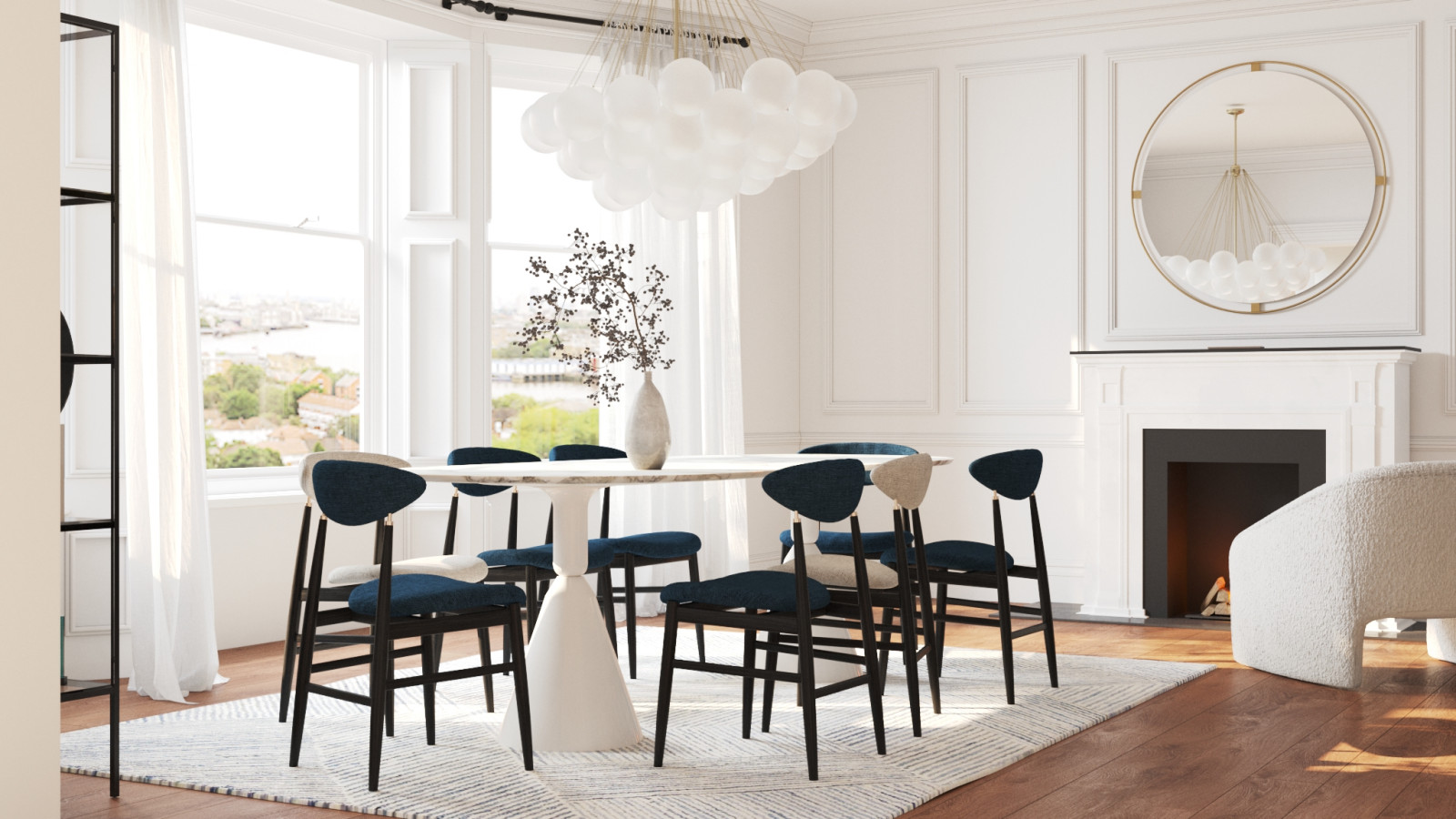 Mix of classic and modern style