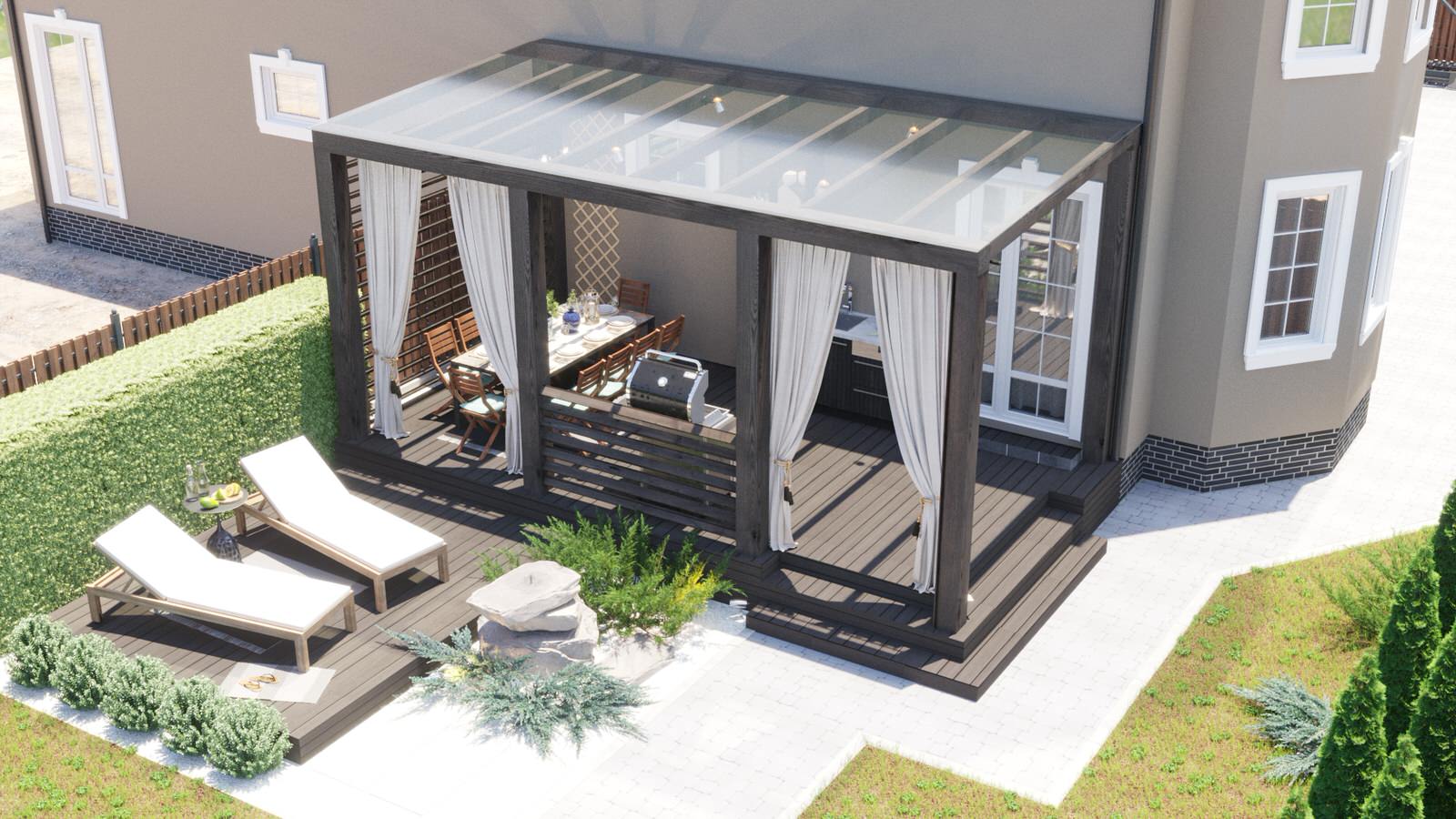 Ландшафтный дизайн-проект участка в г. Калининграде