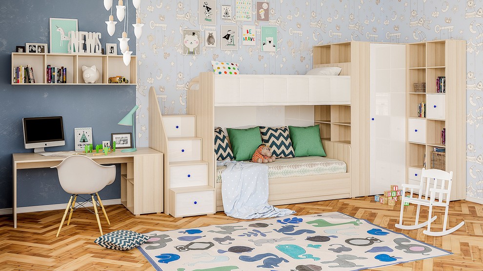 Визуализация Детская Play ОГОГО Обстановочка