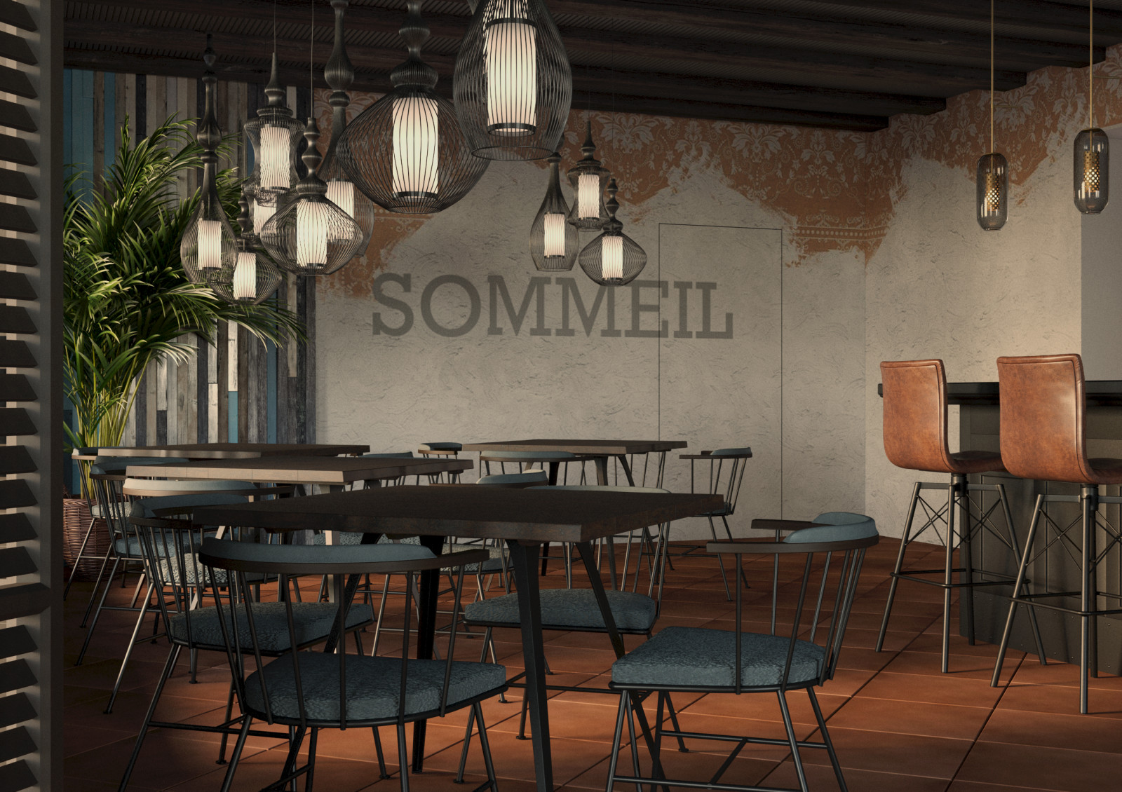 Дизайн-проект кафе