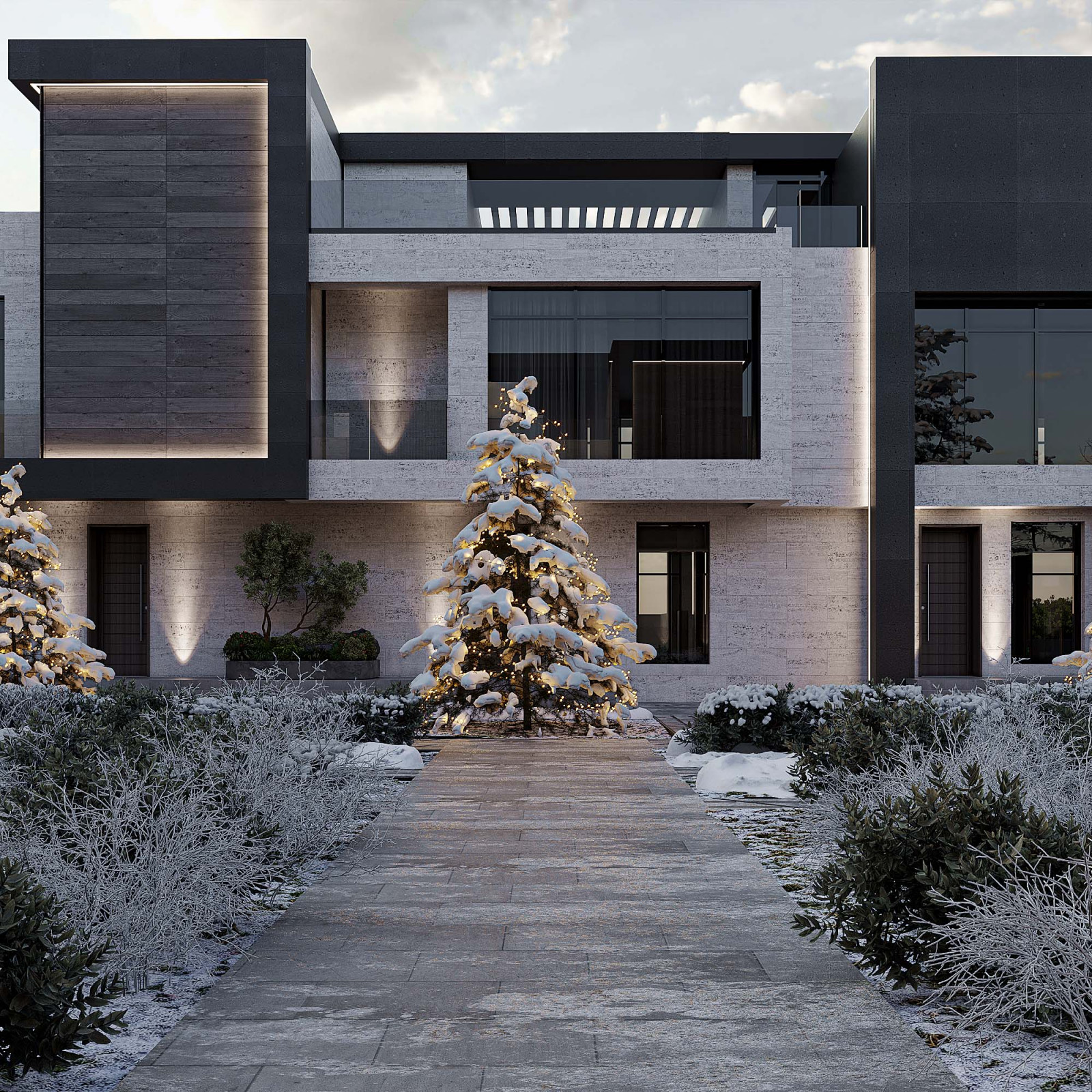 Bagrevand Townhouses Winter Mood