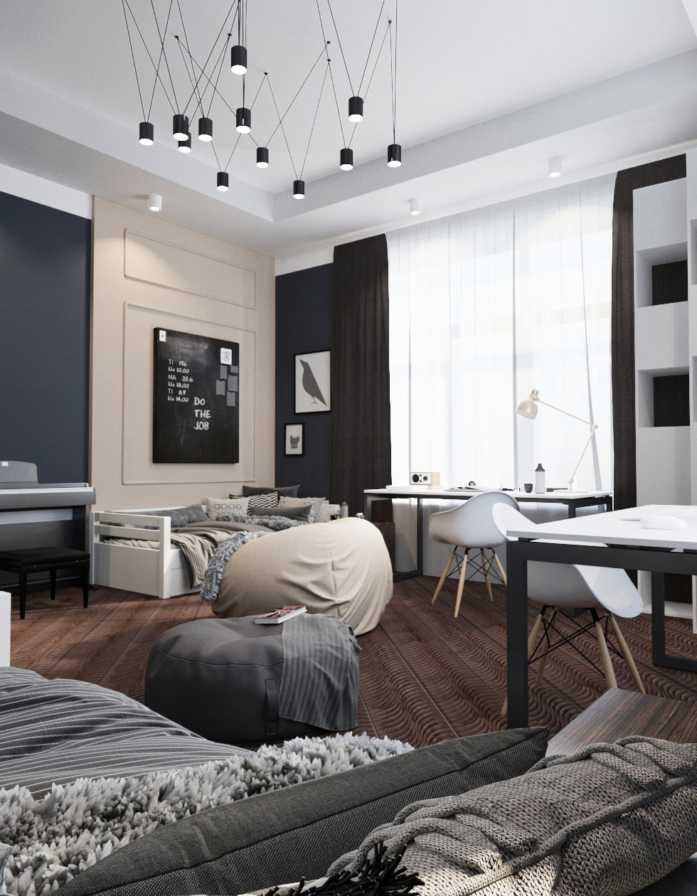 Детская комната для двух близнецов