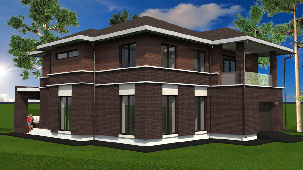 Жилой дом в п.Березовый.