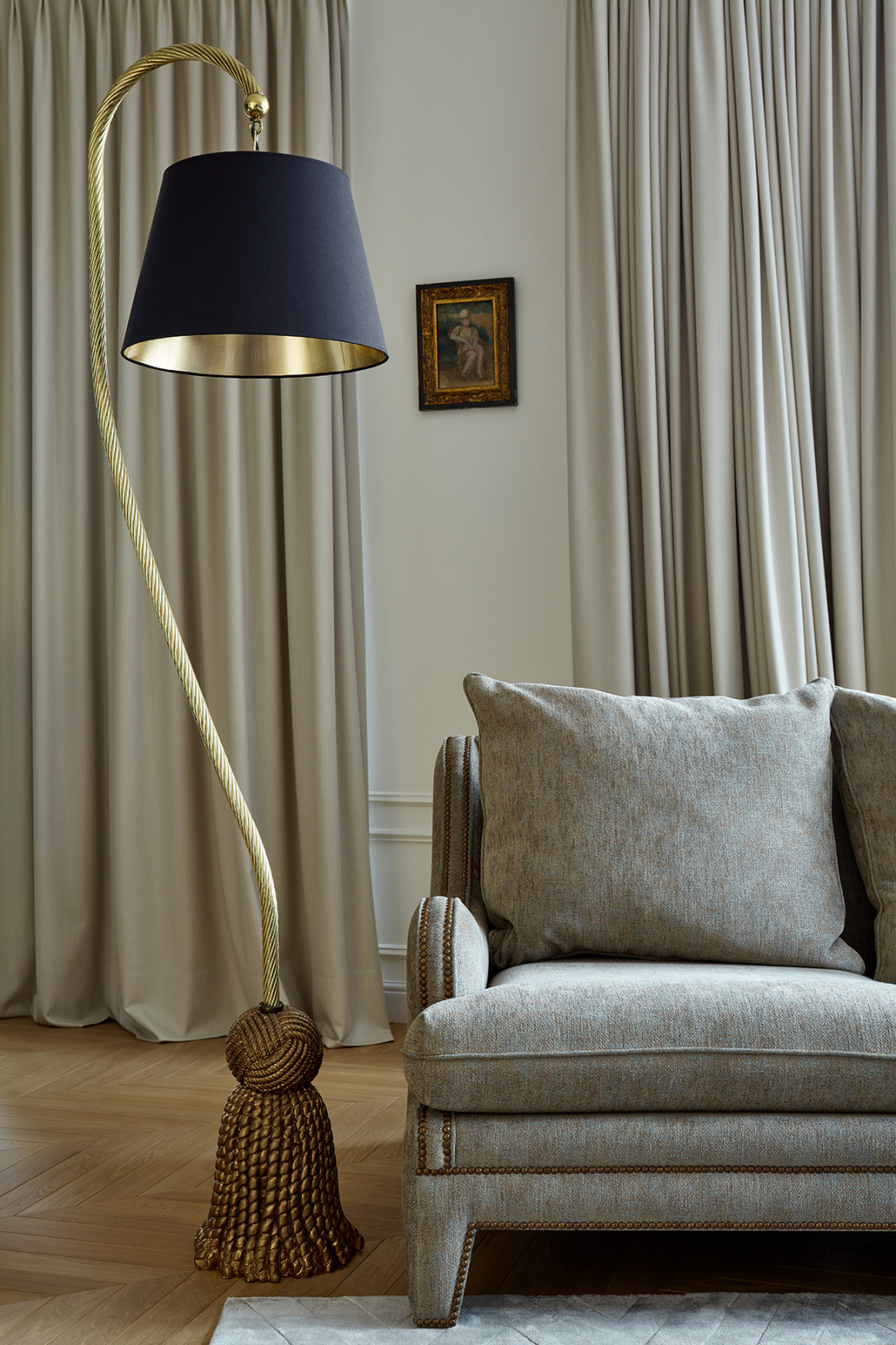 Квартира с китайской ширмой