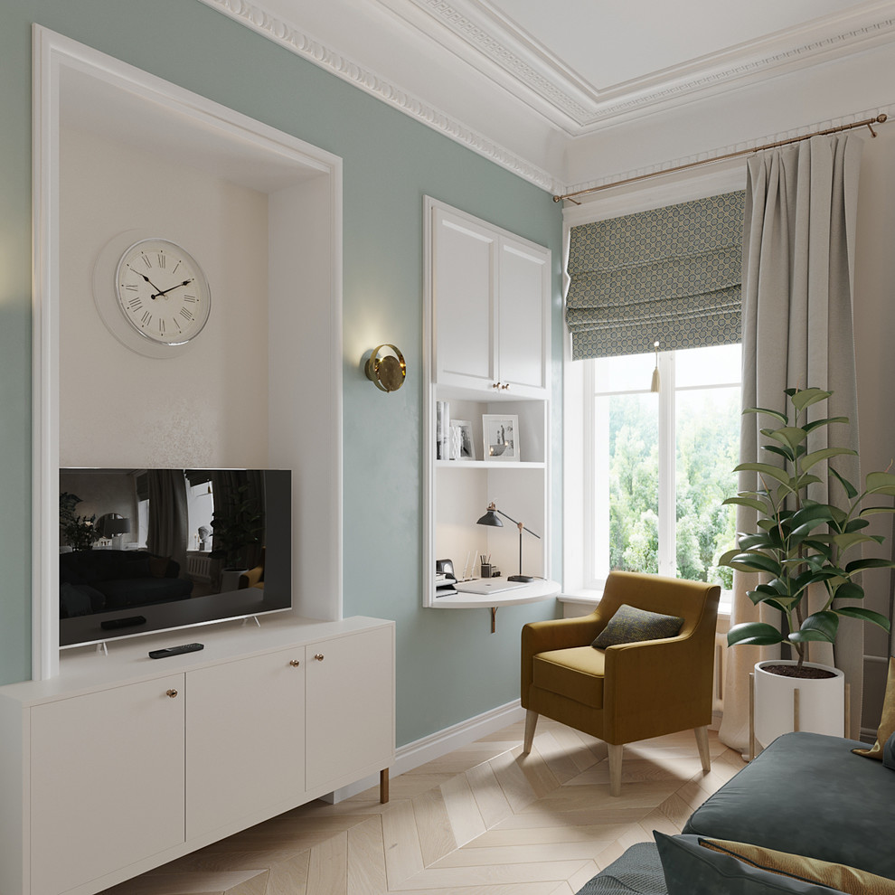 Проект. Двухкомнатная квартира в доходном доме А.В. Асташева, г. Санкт-Петербург