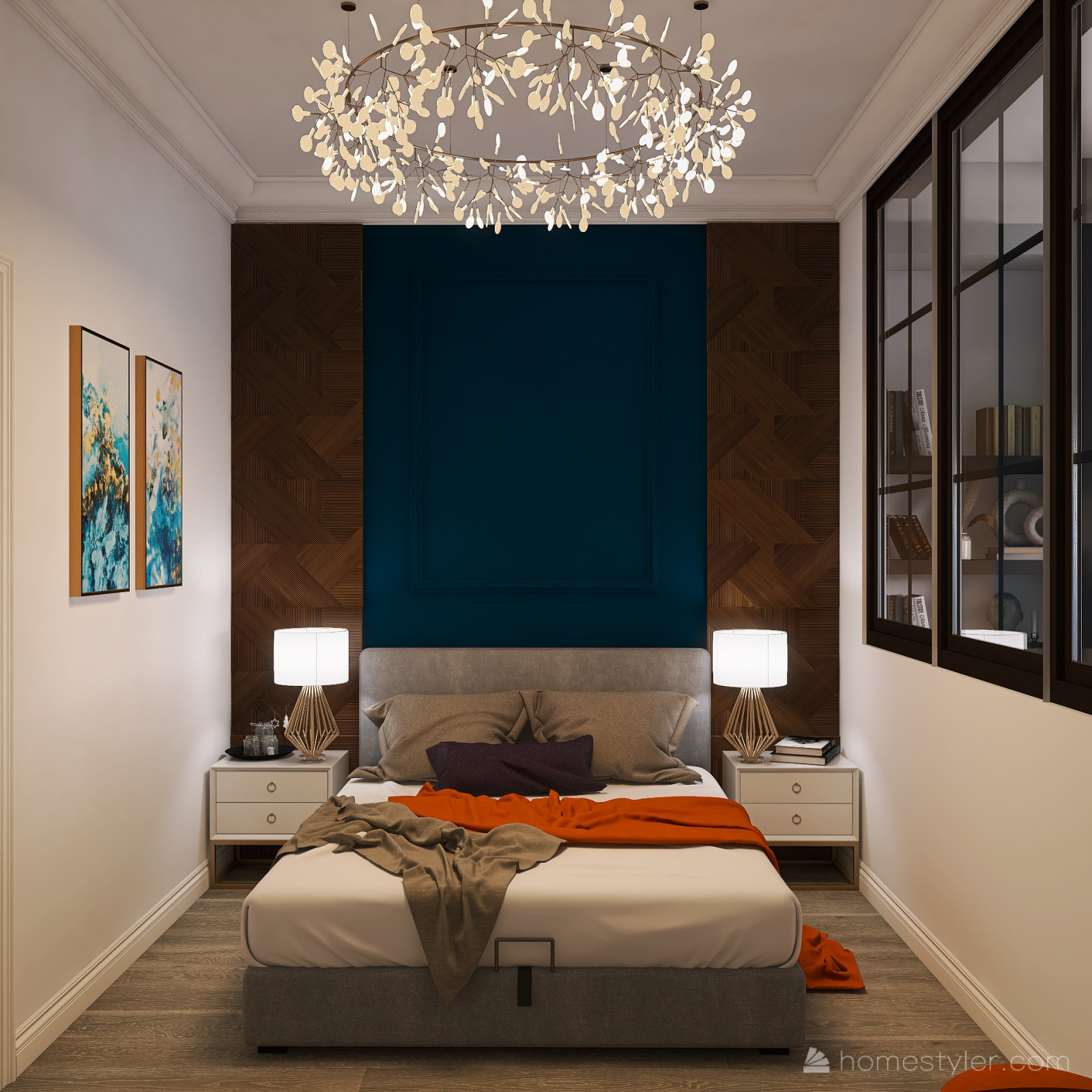 Проект двухкомнатной квартиры для семьи с детьми