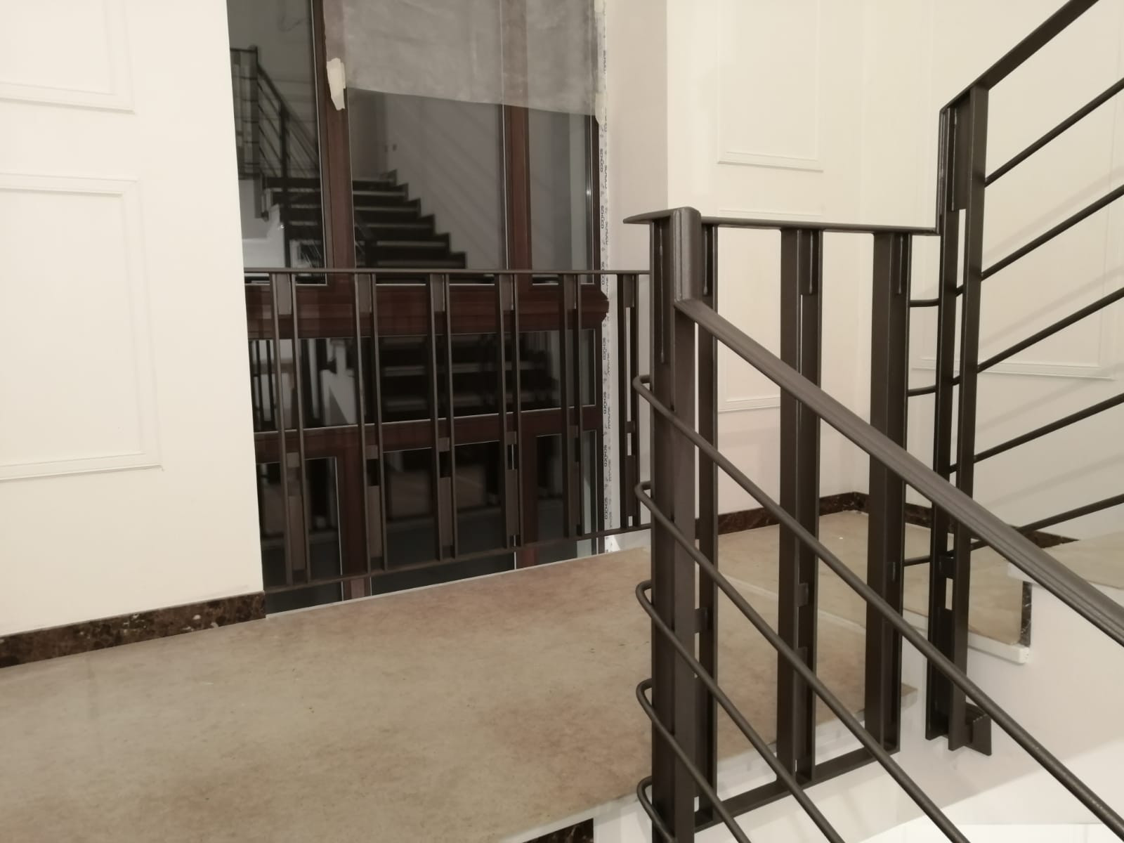 Перильное ограждение по проекту дизайнера