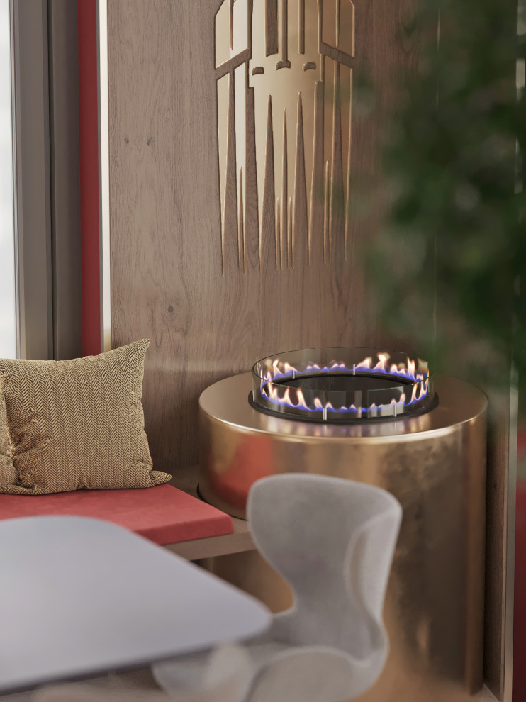 HÉ 210 // ЖК Серебряный фонтан, Москва, 91 м²