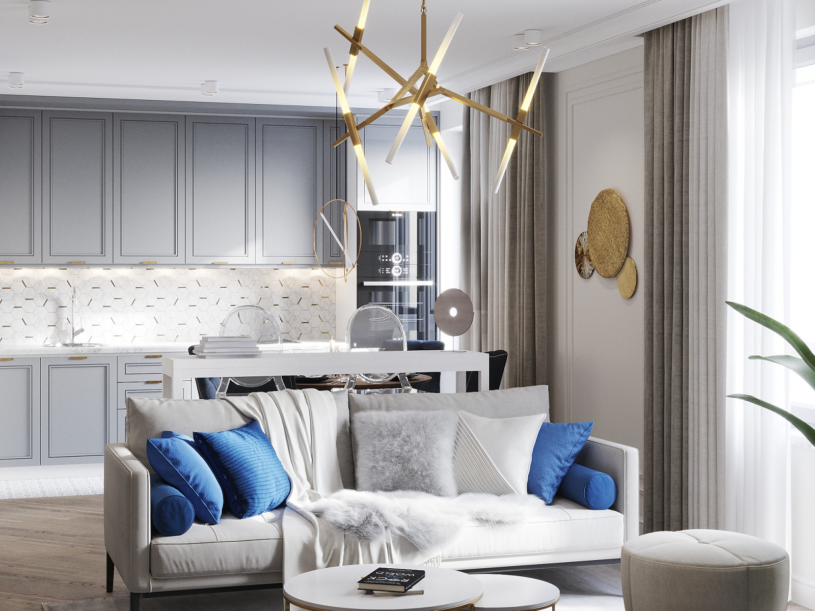 Квартира с интересной планировкой для молодой семьи