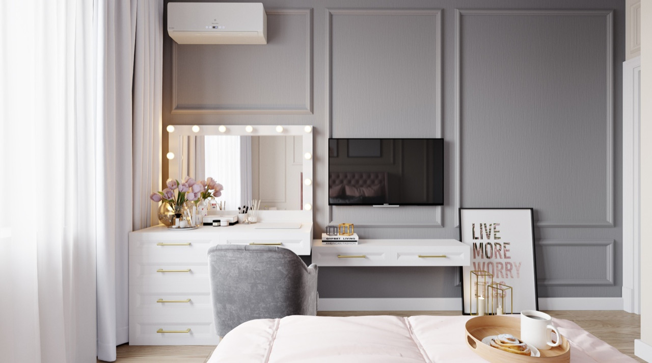 Дизайн-проект квартиры в ЖК Две столицы, 65 кв.м