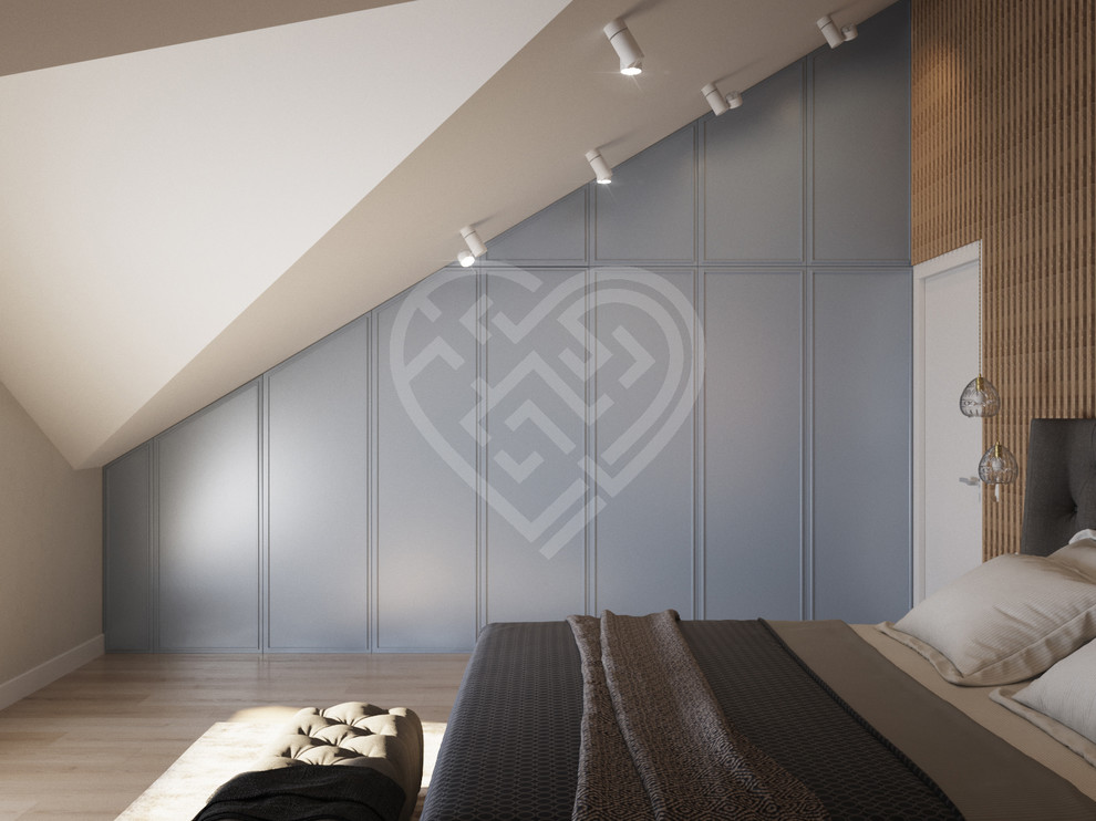 Дизайн интерьера загородного дома в Сходне