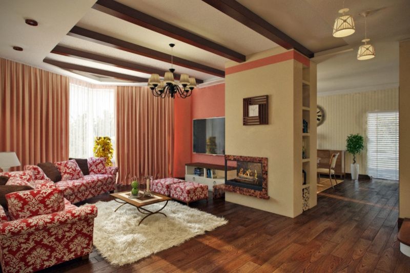 Дизайн-проект коттеджа, Терраски