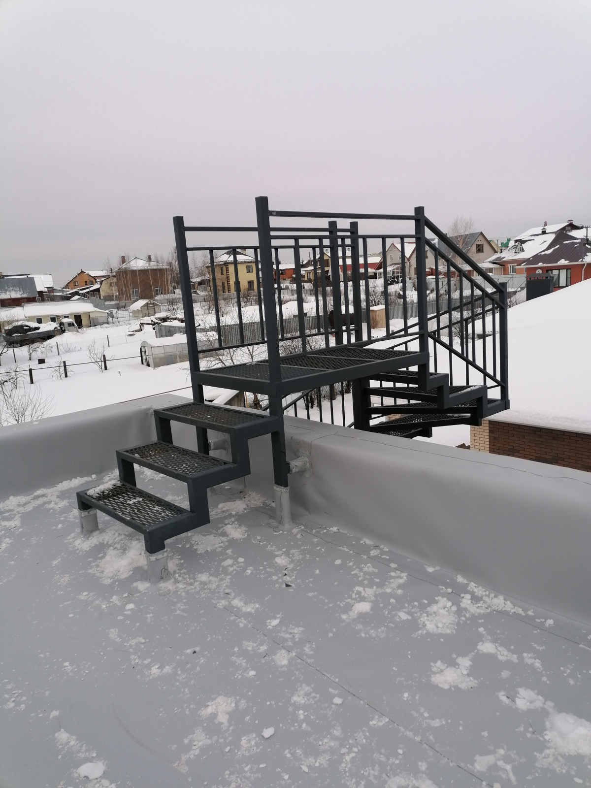 Обложка проекта: Плоская кровля для частного дома в п. Вознесенское