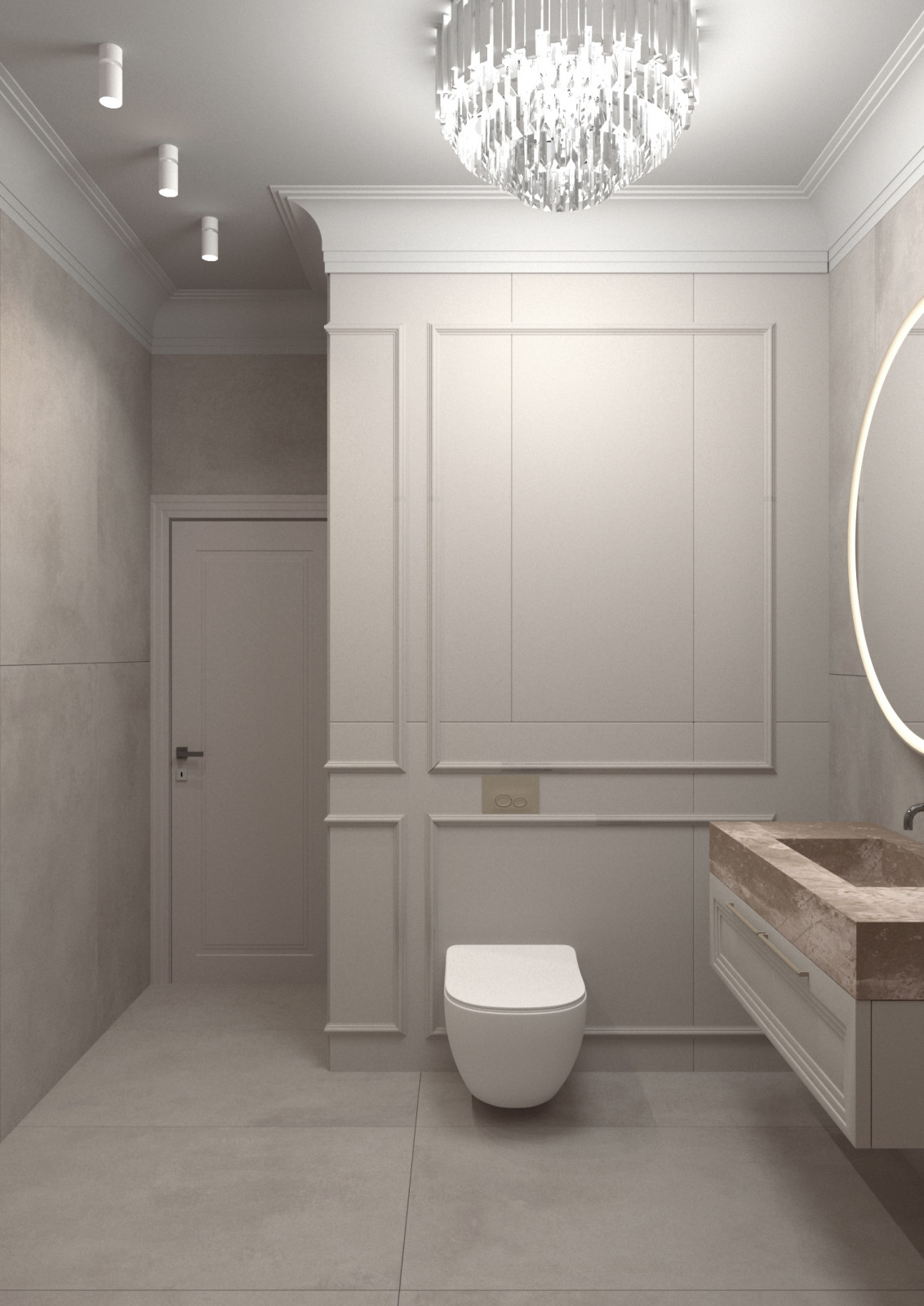 Ванные комнаты.