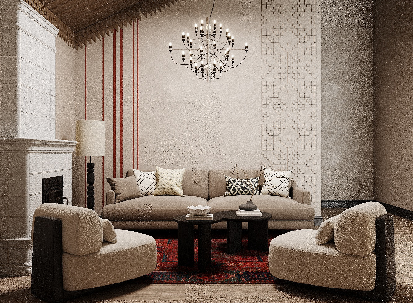 Загородный дом в русском стиле