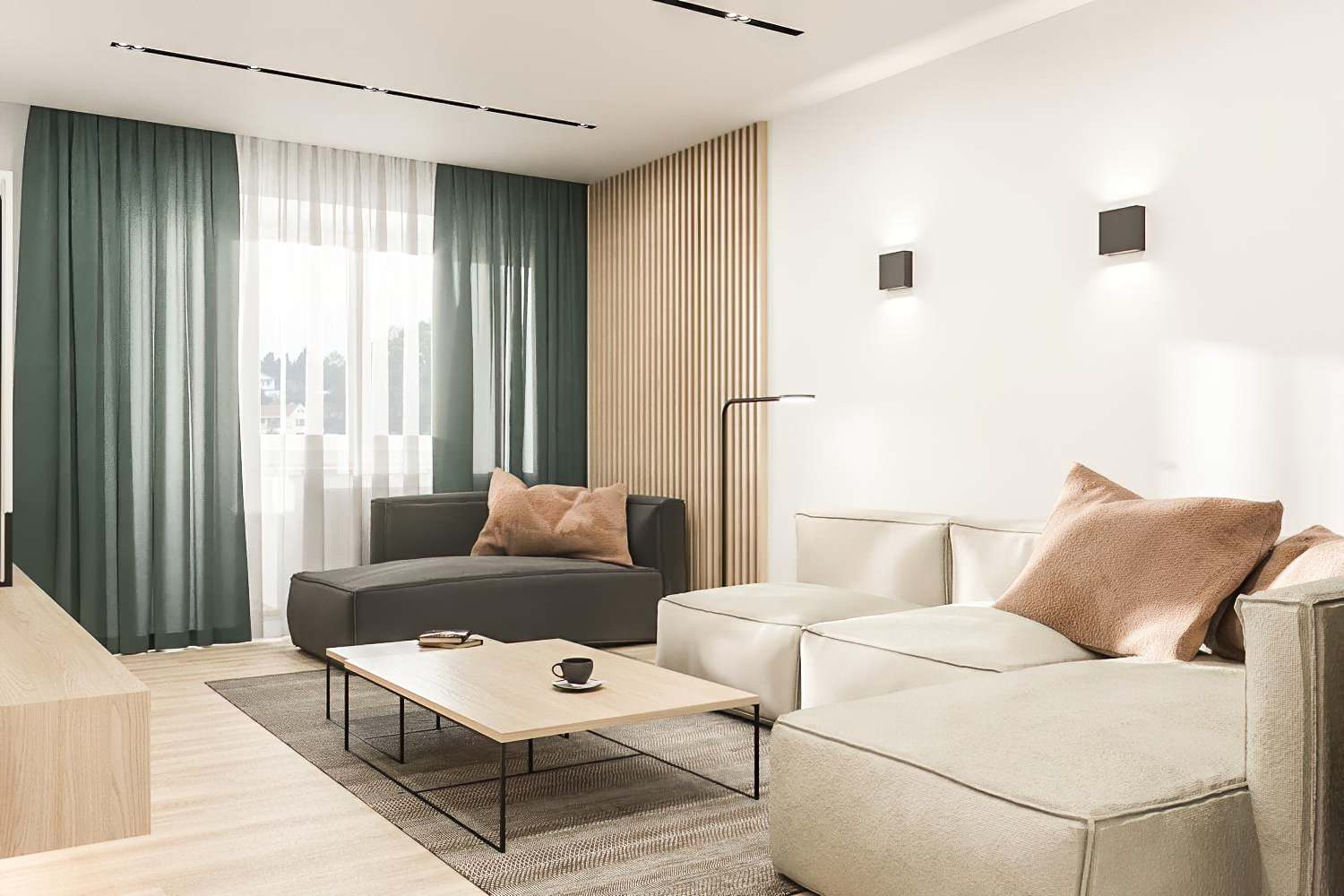 Интерьер двухкомнатной квартиры