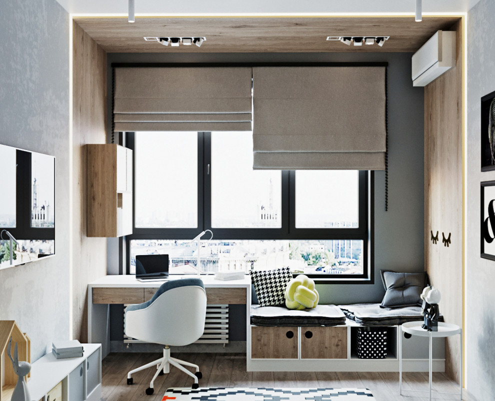 Яркий современный интерьер- Жк Сильвер