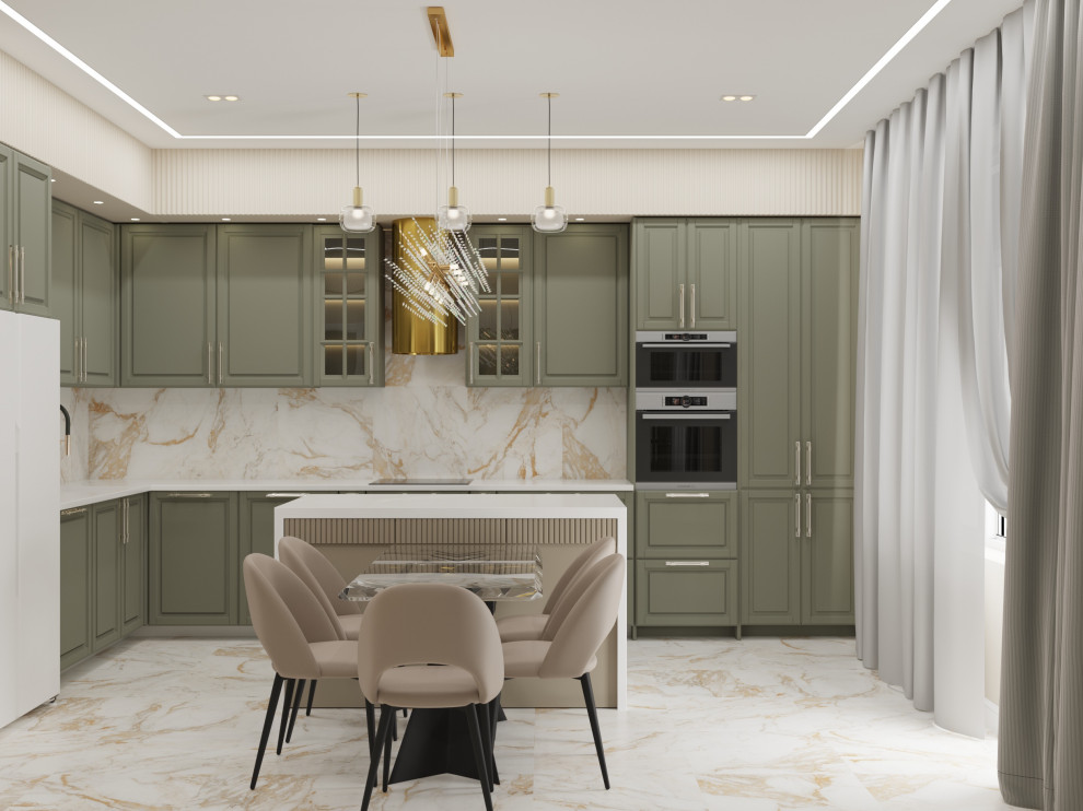 Кухня с островом