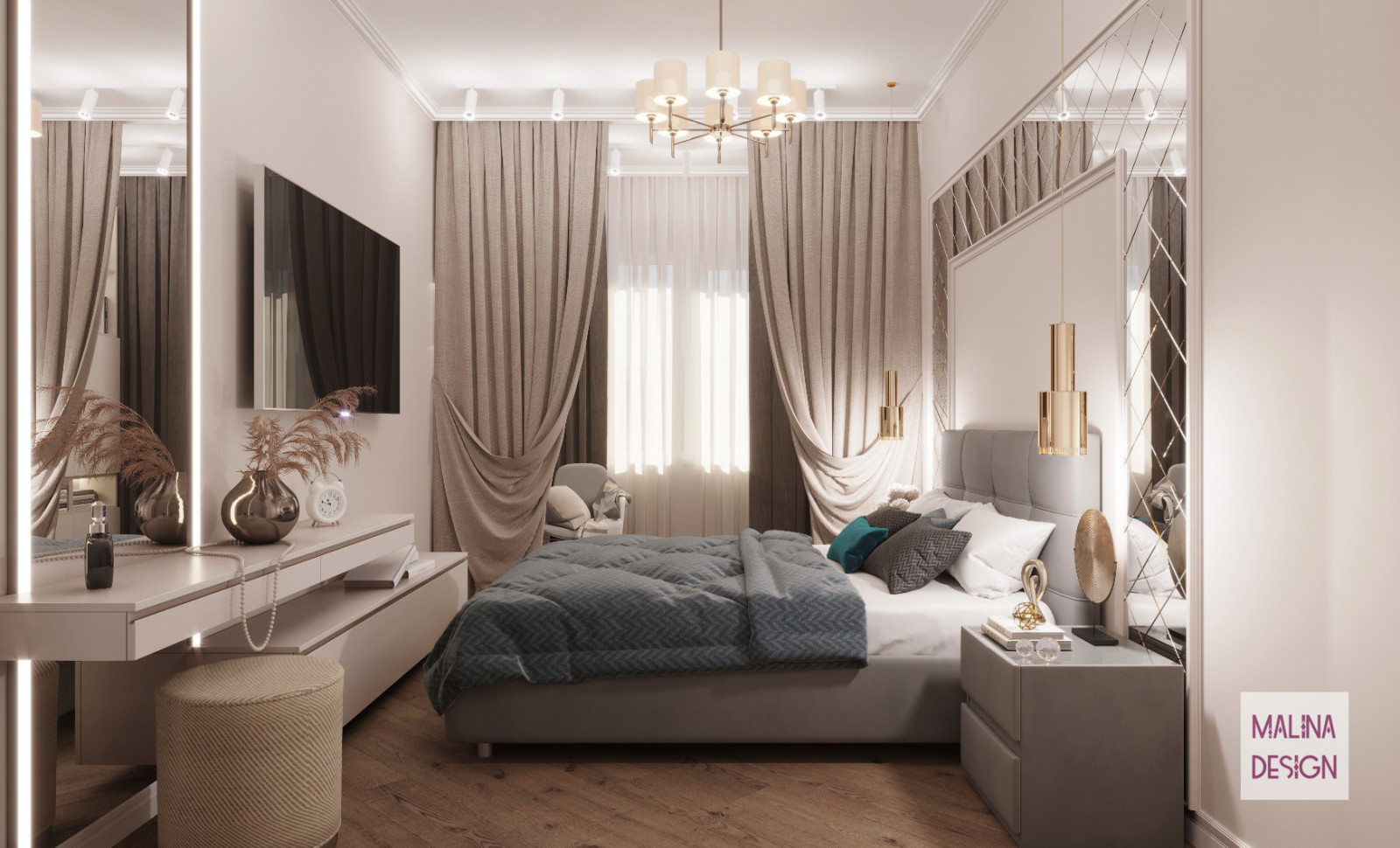 Квартира в доме возле горы Бештау •