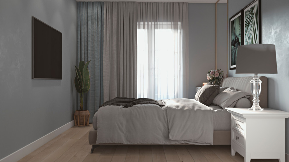 Двухкомнатная квартира в современном скандинавском стиле