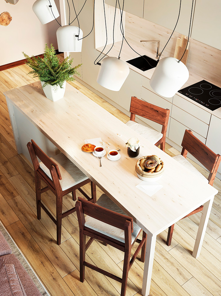 современный дизайн с эко элементам