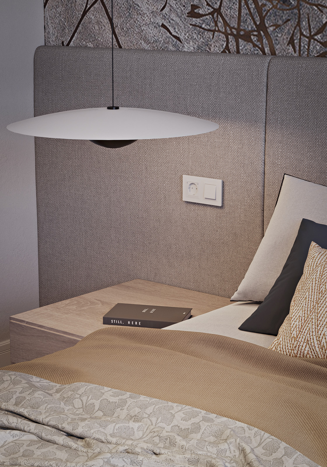 Дизайн проект спальни ул. Городовикова г. Воронеж