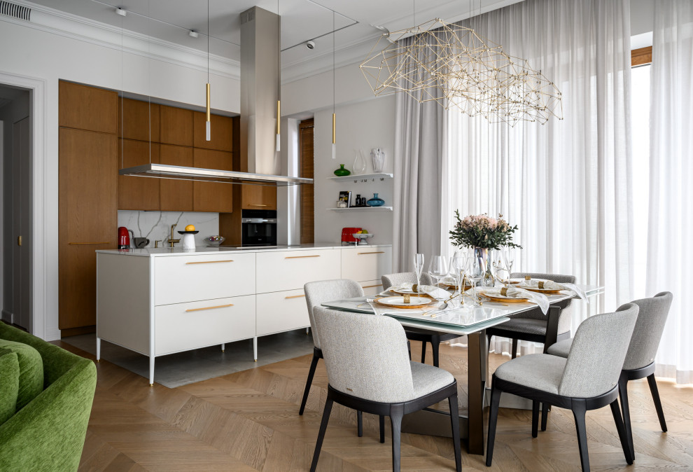 Фотосъемка реализованного дизайн-проекта в ЖК «САДОВЫЕ КВАРТАЛЫ»