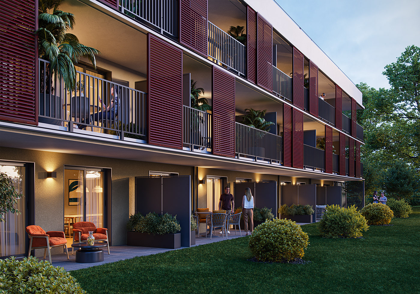 Mehrfamilienhaus in Ladenburg mit 22 modernen Wohnungen