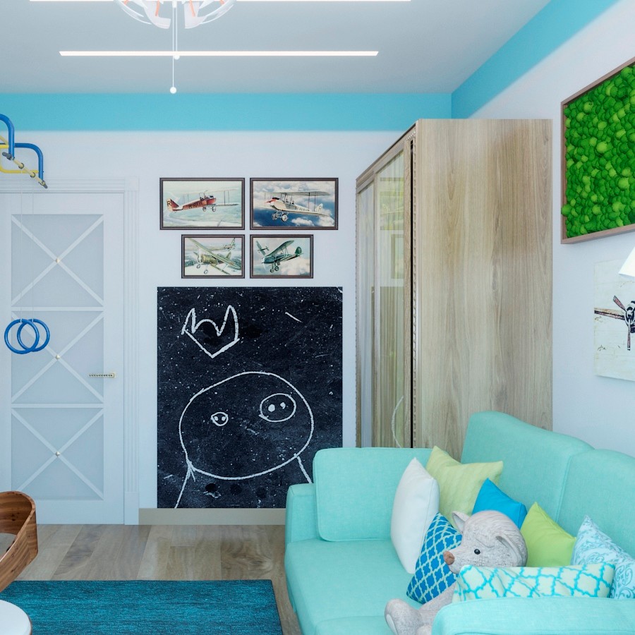 Дизайн 4х комнатной квартиры