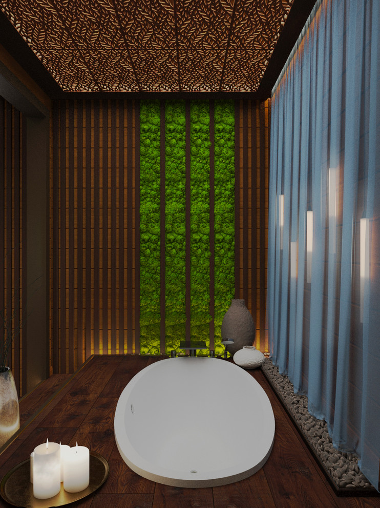 Ванная комната в загородном доме