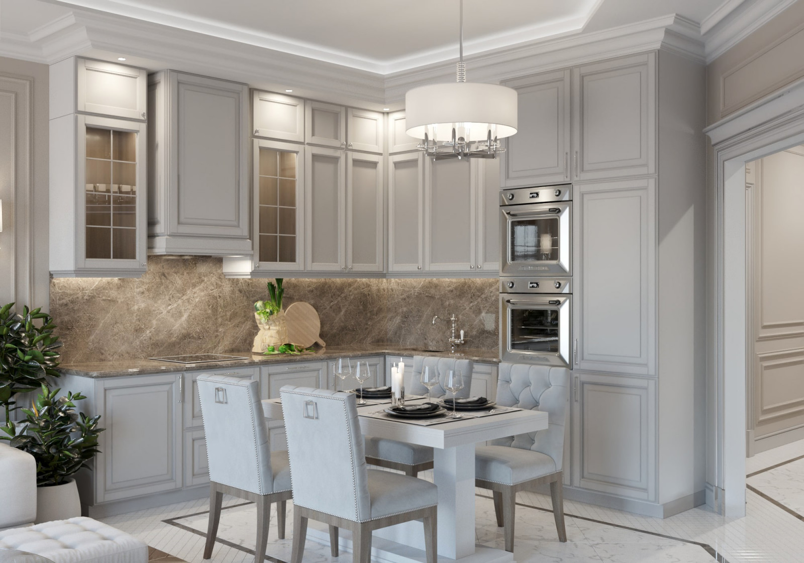 ЖК Neva Towers, 3 комнаты, 104 м²
