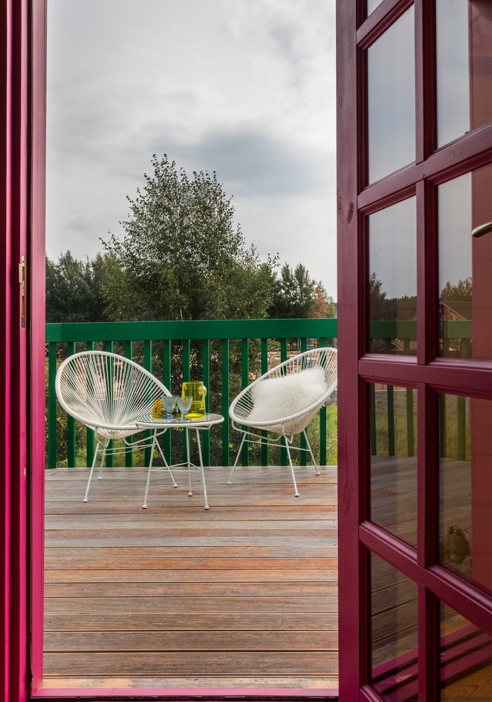 Яркая дача для телеведущей