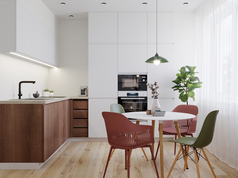 Обложка проекта: Квартира 63 м2, Тульская область, Новомосковск, "Туканы рулят"