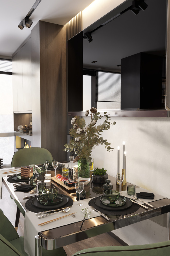 Modern khaki apt. by ACG Group