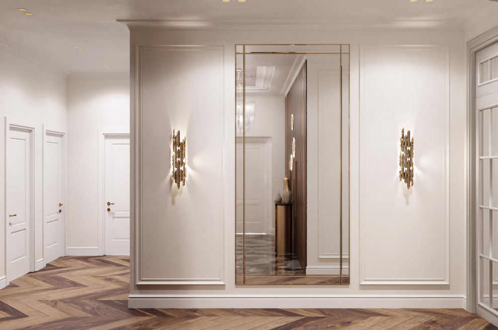 Роскошная современная классика для семьи с детьми в ЖК Русский Дом - 144 метра