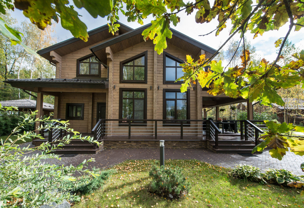 Дом из клееного бруса К-200