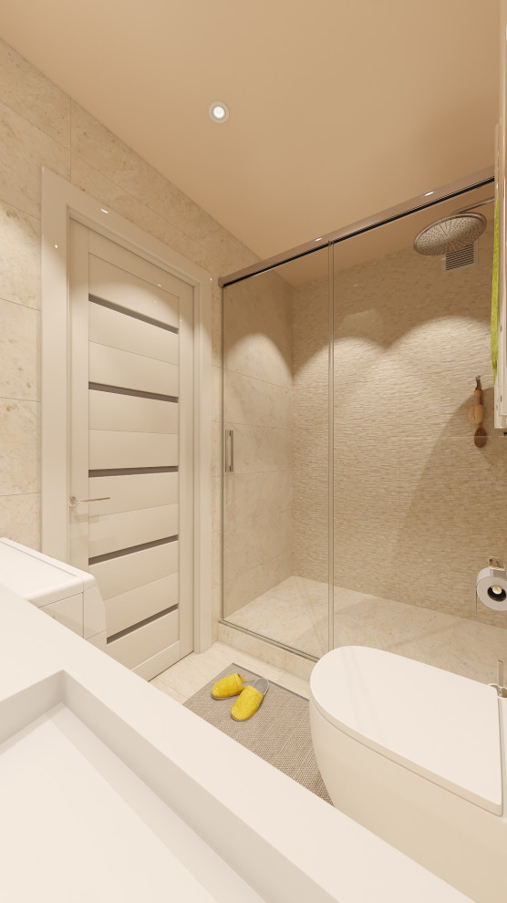 Дизайн двухкомнатной квартиры 44 м2