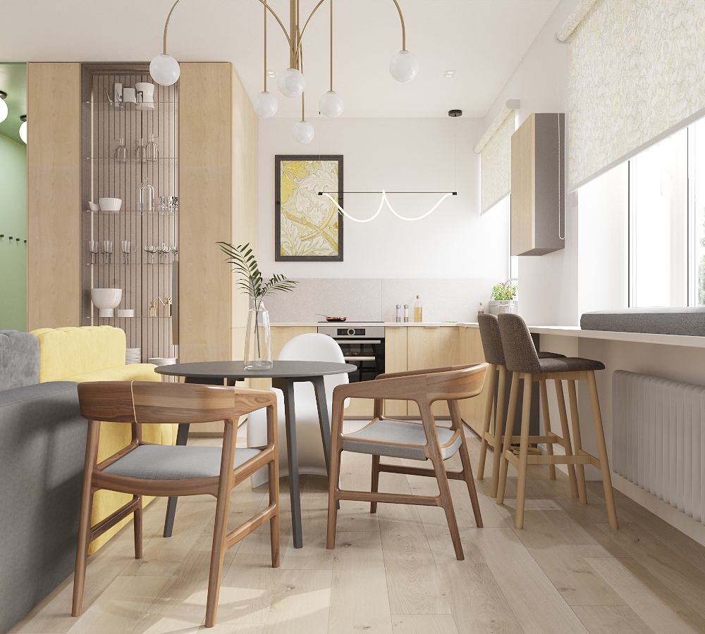 Квартира в историческом центре Калининграда, в районе “Амалиенау”